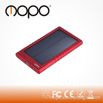 portable solar charger 3000mAh solar power bank for smart phone